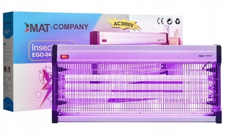 Repelent, plašič  pre zvieratá - INSEKTICÍDNA LAMPA NA KOMÁRE, HMYZ, HMYZ, 300m2, 60W
